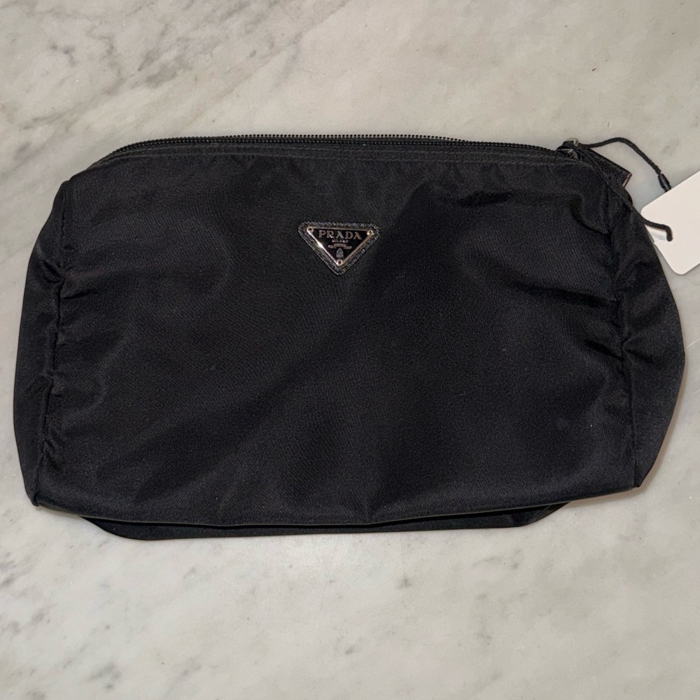 Prada Black Tessuto Pouch